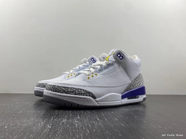 1st Kicks PE Bryant Retro Jordan 3 869802-907 Kobe 0816